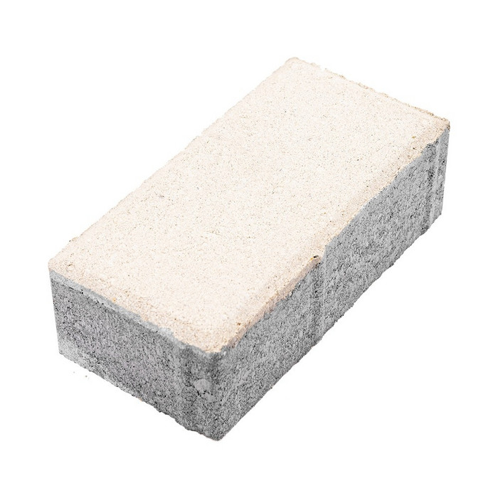 Брусчатка тротуарная 200х100х80 Белый